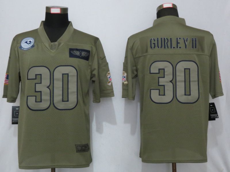 Men St.Louis Rams #30 Gurley ii Nike Camo 2019 Salute to Service Limited NFL Jerseys->buffalo bills->NFL Jersey